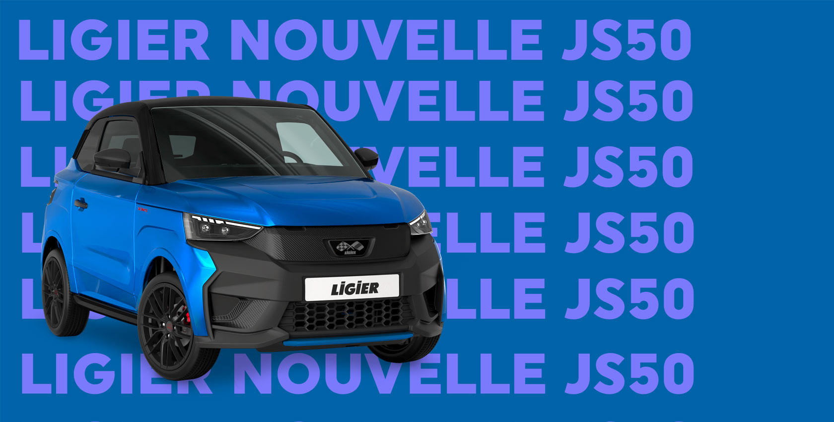 Nouvelle Ligier JS50 Bleu Reef